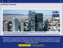 Tablet Screenshot of immofinanz.com